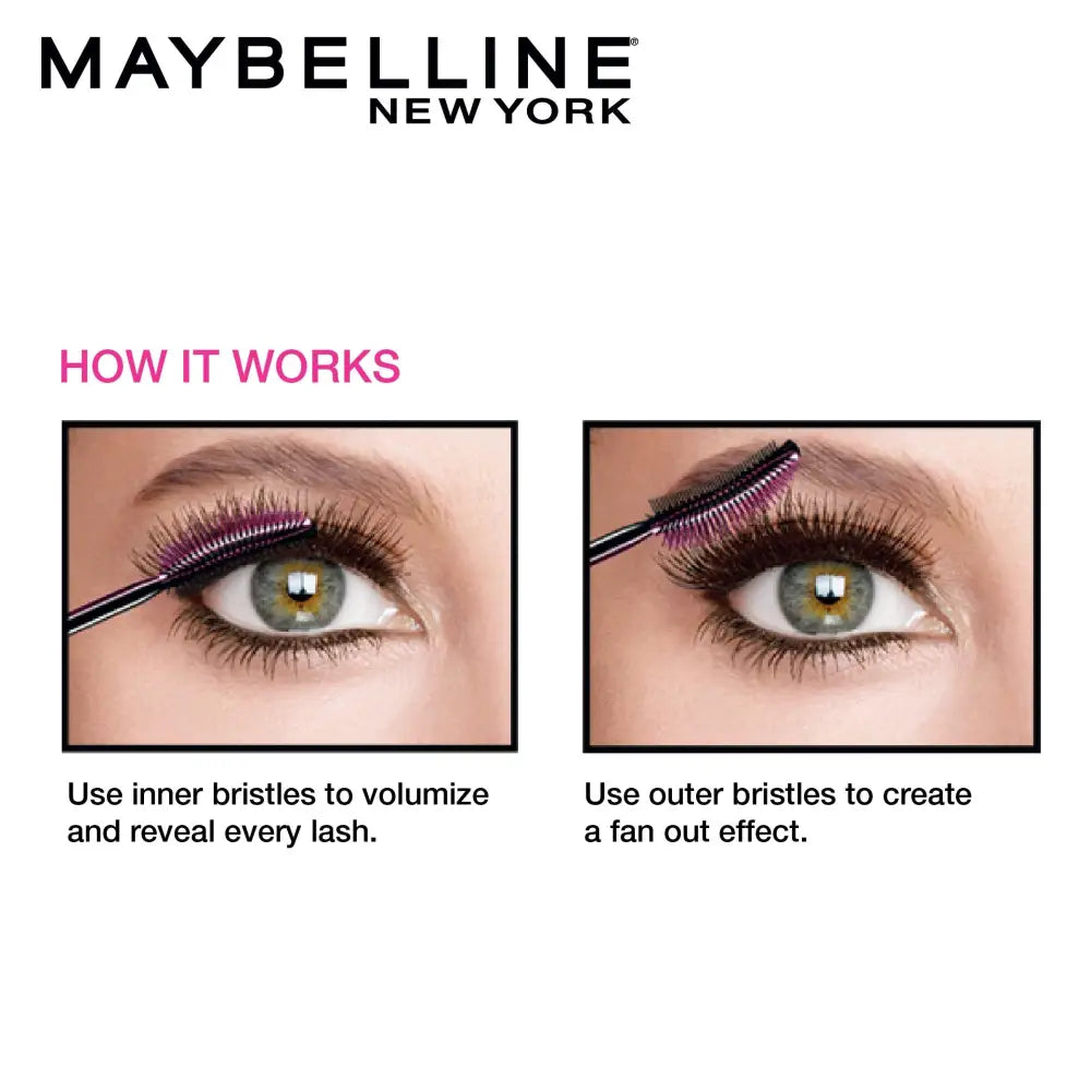 Maybelline New York Mascara No-clumping Fanning Brush