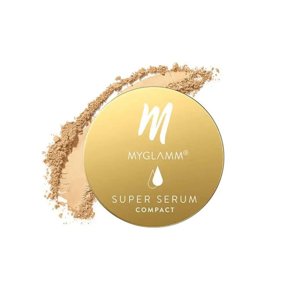 MyGlamm Super Serum Compact - 102W Beige 9g | Infused