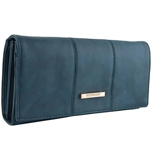Nicoberry Blue Polyurethane Women's Wallet