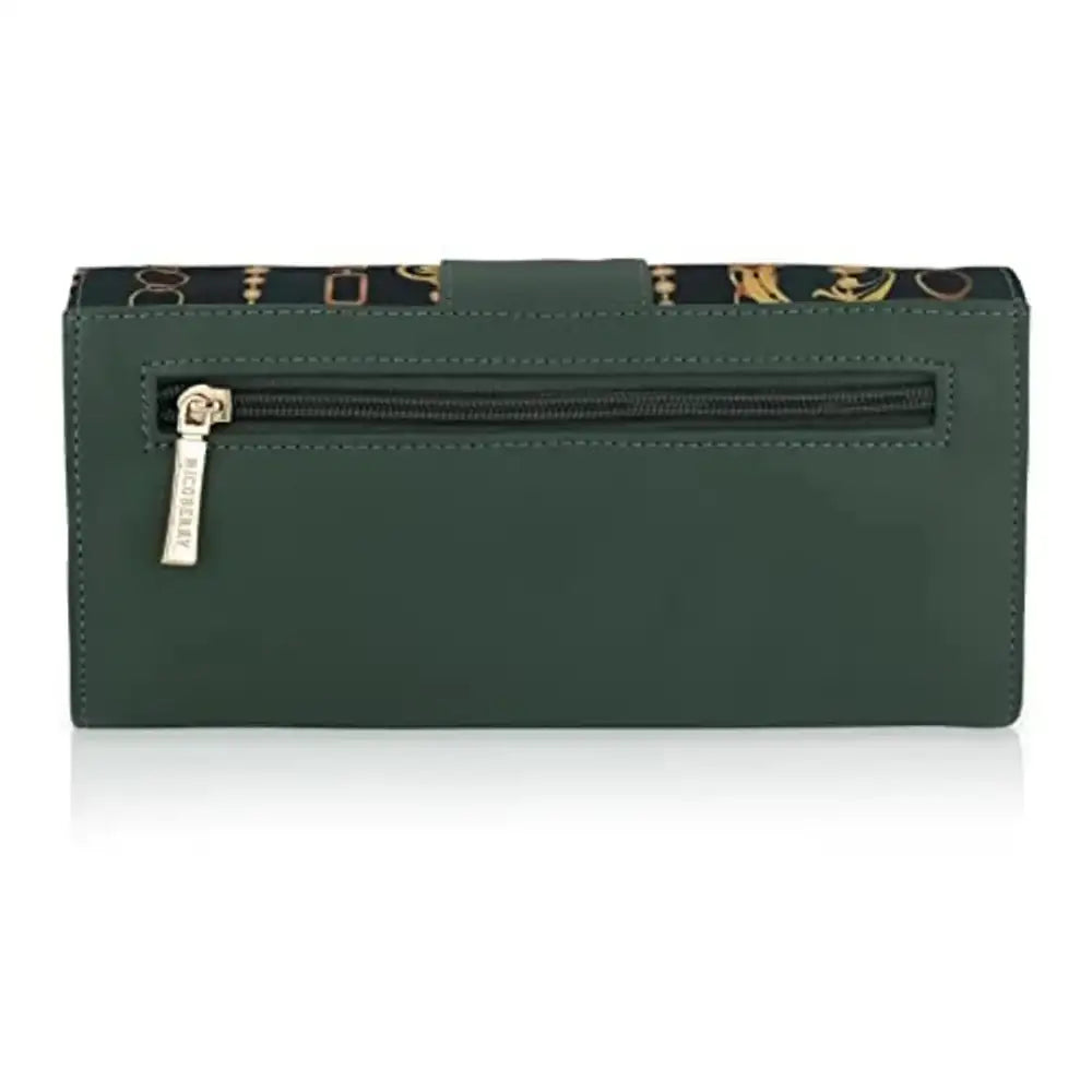 Nicoberry Women's Girl's Fancy Wallet Clutches Under 500 (Green)