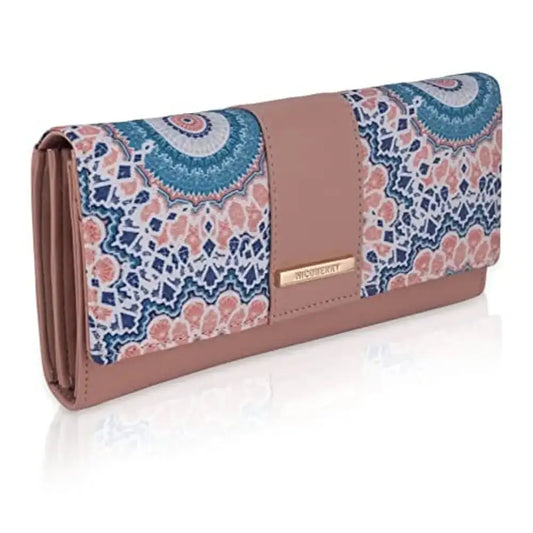 Nicoberry Women's Girl's Fancy Wallet Clutches Under 500 (Pink)