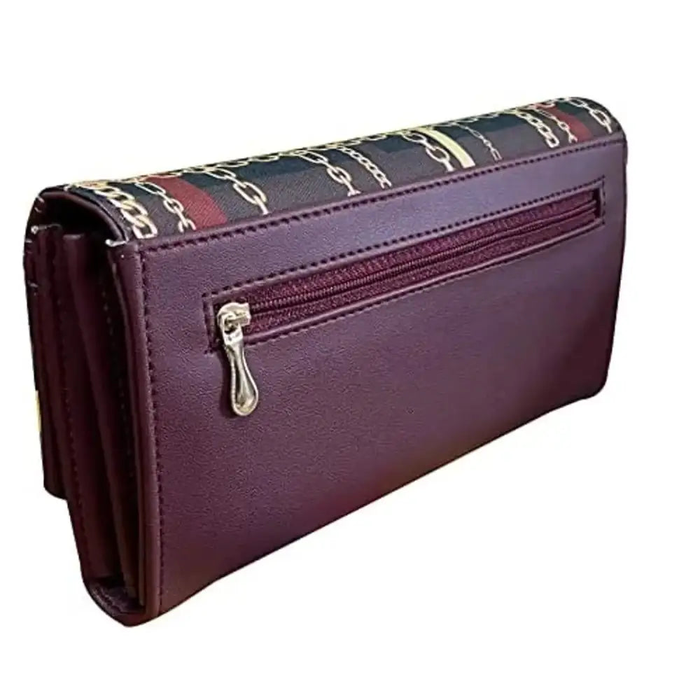 Nicoberry Women,s Stylish Wallet & Exotic Clutches (Maroon)