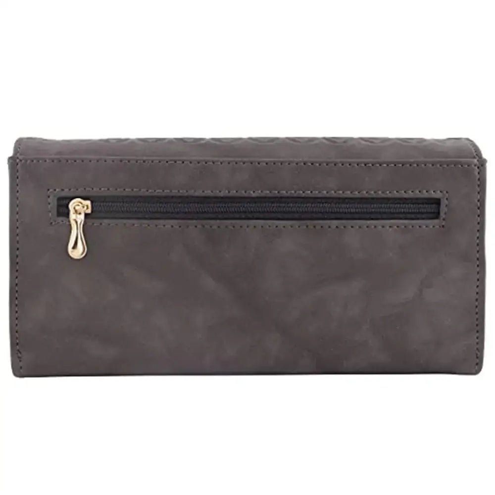 Nicoberry Women,s Stylish Wallet (Grey)