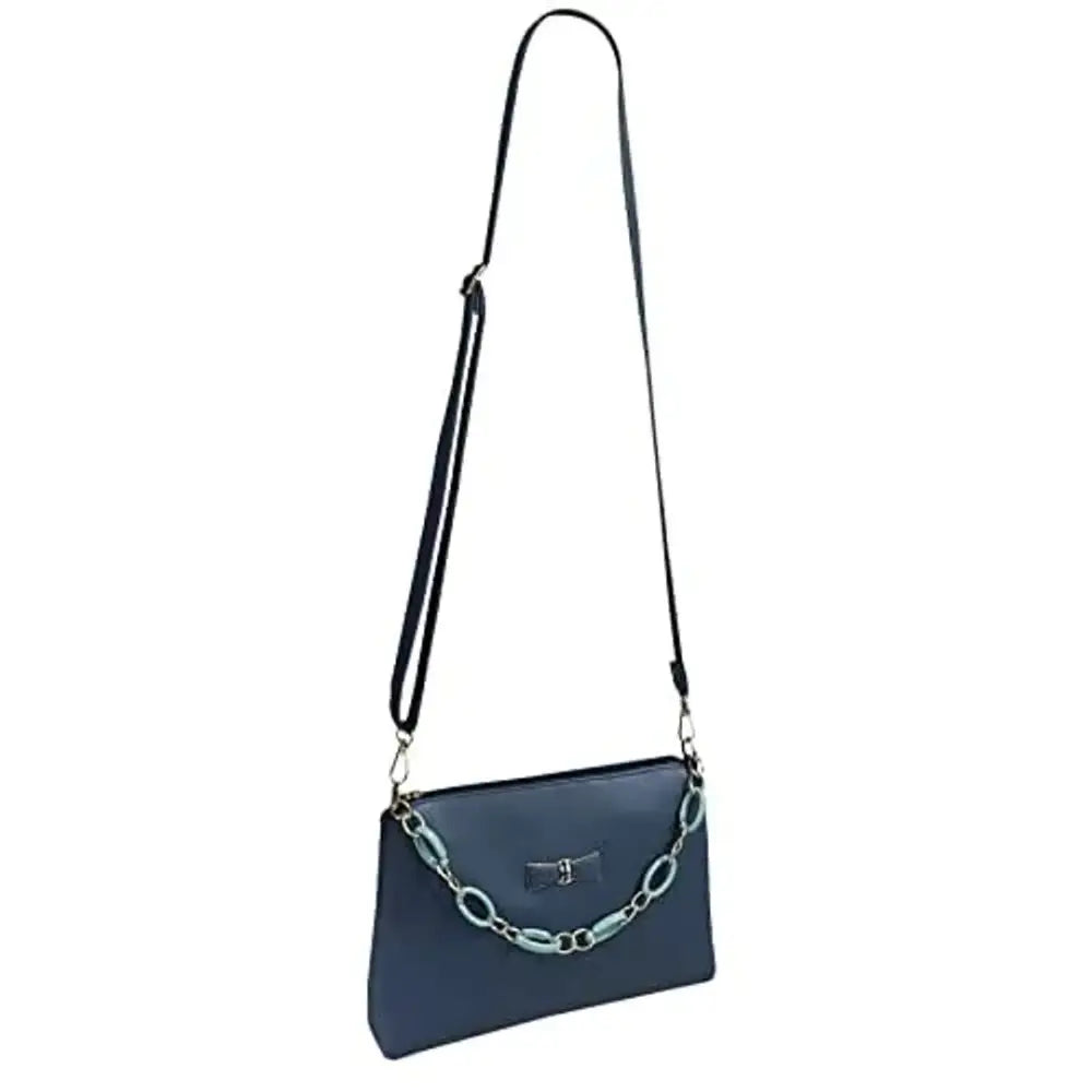 Nicoberry women & Girls Exotic sling bags (Blue)