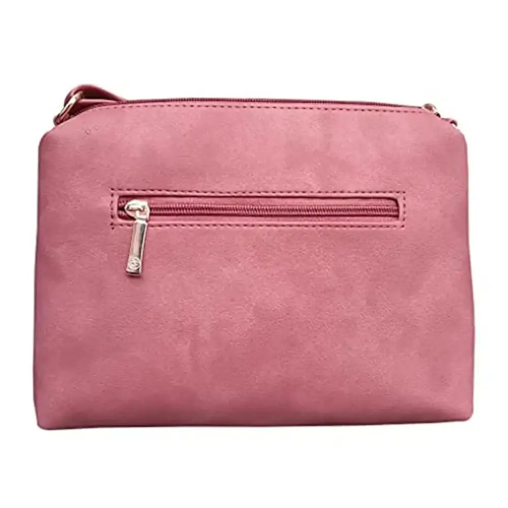 Nicoberry women & Girls stylish sling bag (Pink)