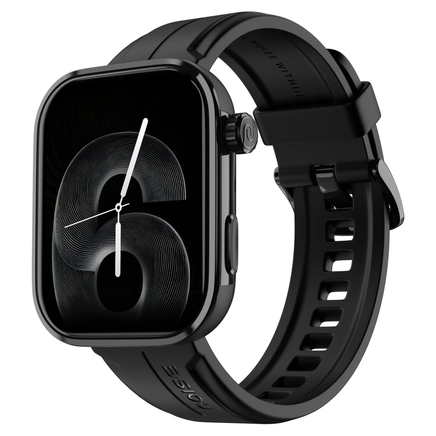 Noise Pro 6 Max Smart Watch:Intelligent AI, Endless AI Watch Faces, AI Companion, 1.96” AMOLED, Stainless Steel Build, Built-in GPS, 5 ATM, EN2 Processor, for iOS & Android(Jet Black) SaumyasStore
