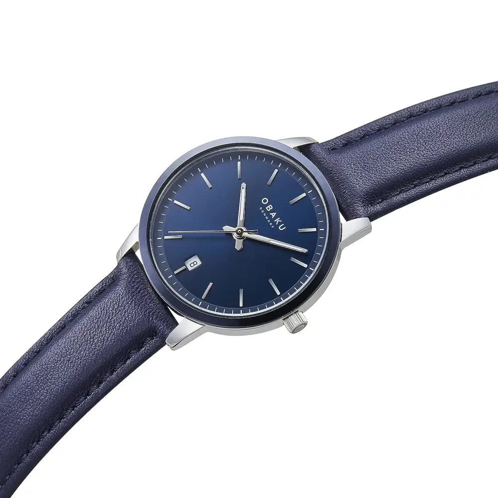 Obaku Salvie Lille Analog Blue Dial Women’s Watch-V270LDHLRL