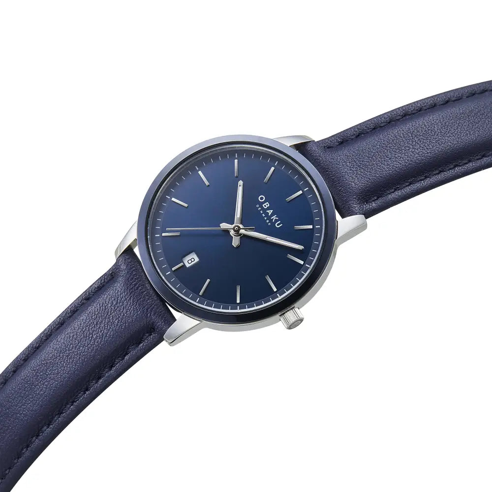 Obaku Salvie Lille Analog Blue Dial Women’s Watch-V270LDHLRL