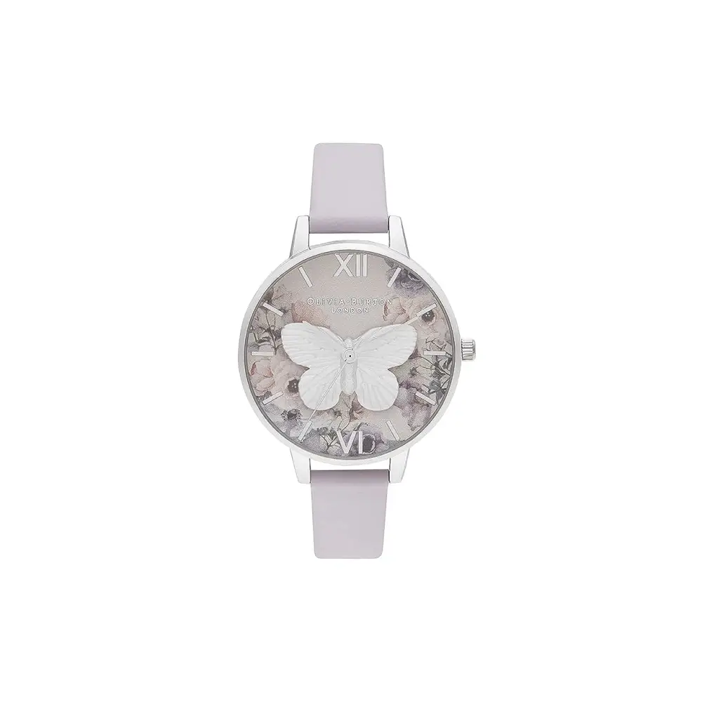 Olivia burton 3D Butterfly Analog Purple Dial Women’s