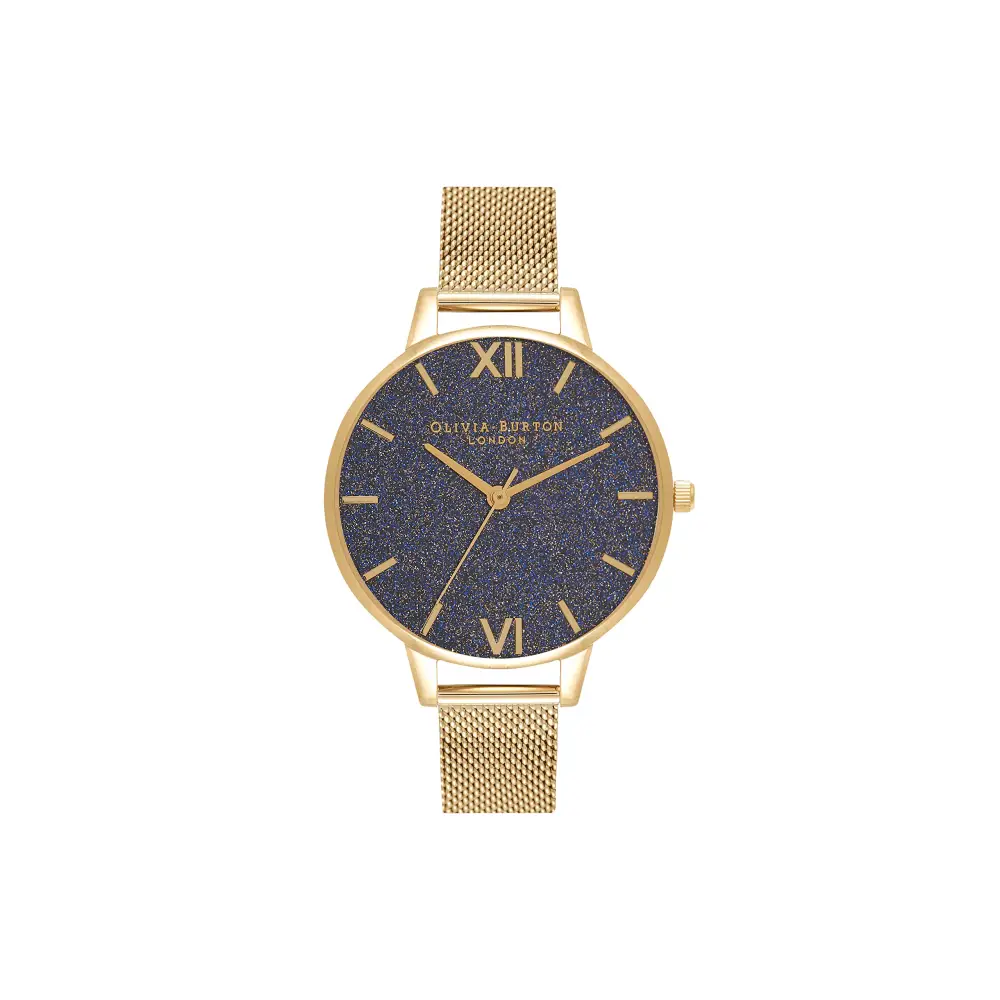 Olivia burton Glitter Dial Analog Blue Women’s