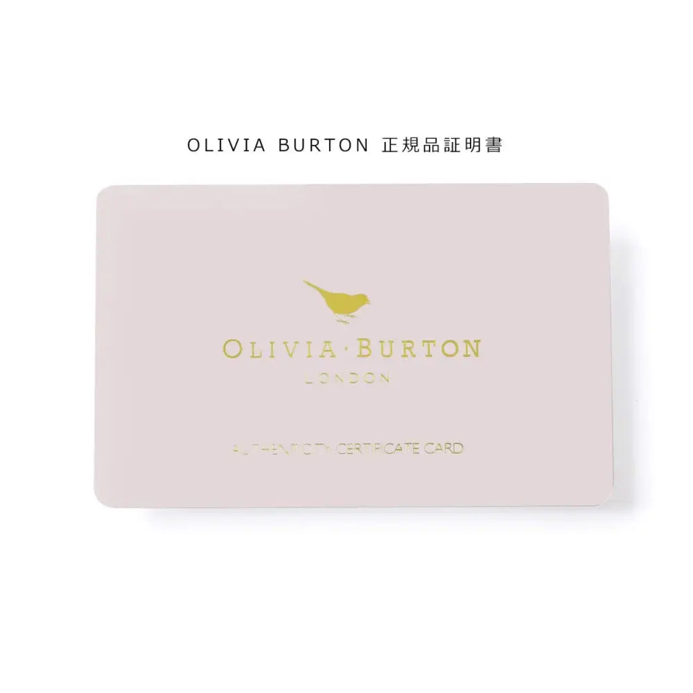 Olivia burton Ultra Slim Floral Analog Rose Gold Dial