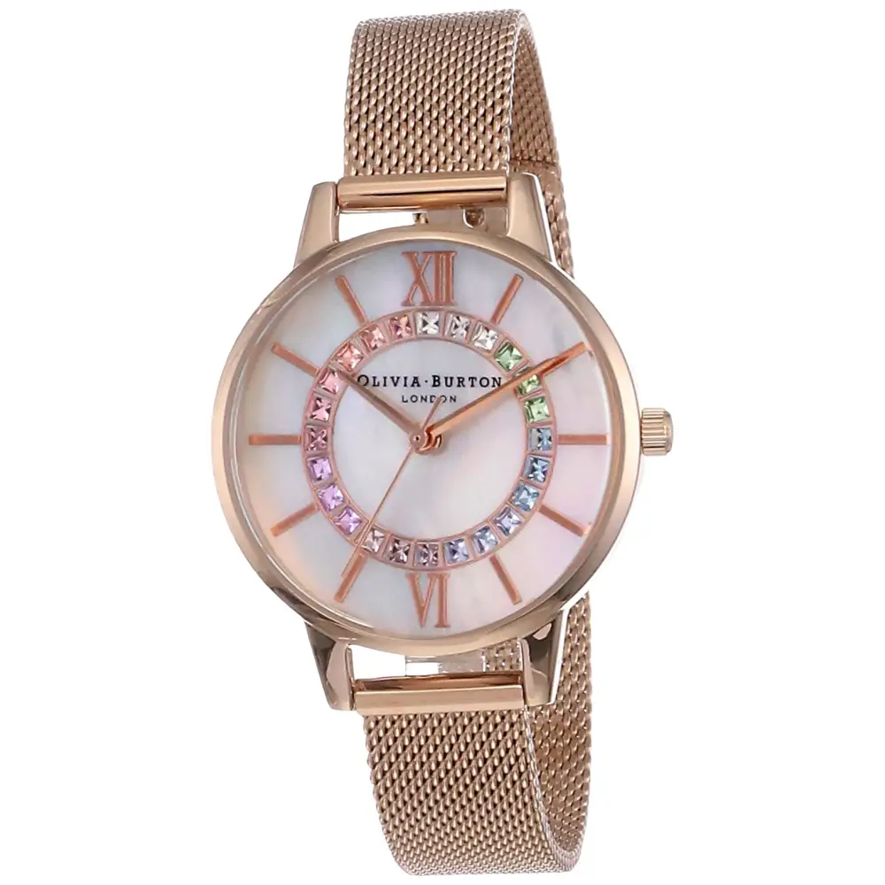 Olivia burton Wonderland Analog White Dial Women’s