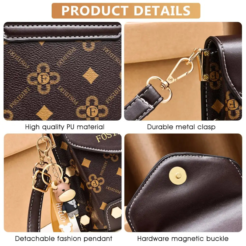 PALAY® Women Small Cross-Body Phone Bag Stylish PU Leather