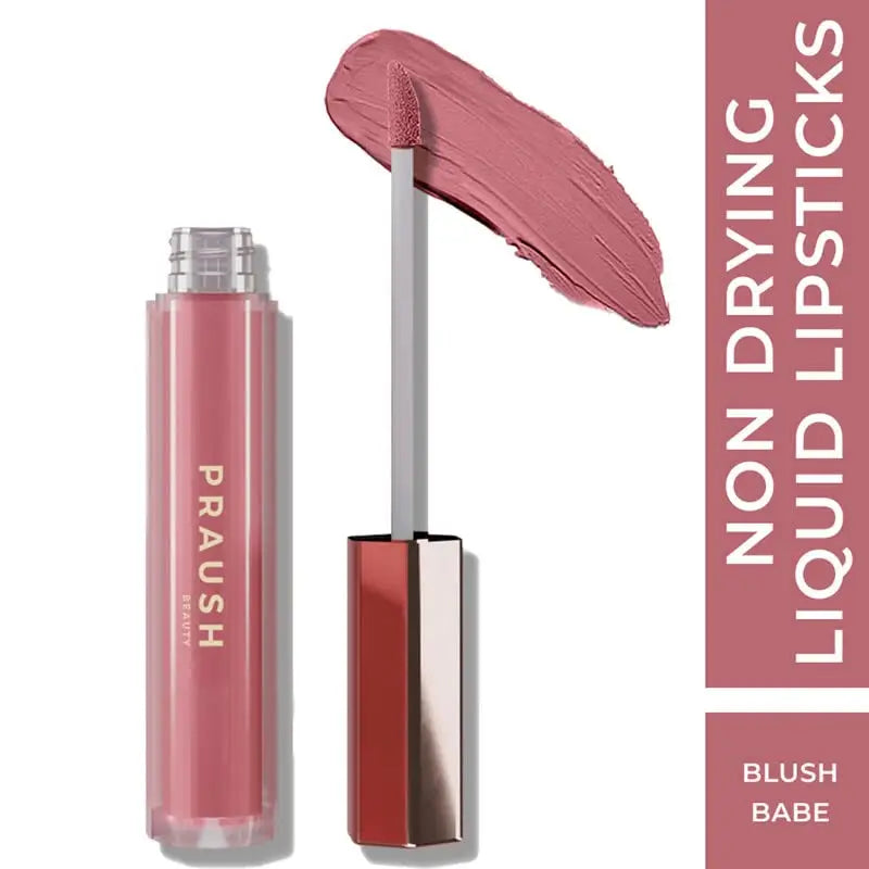 PRAUSH (Formerly Plume) Luxe Matte Liquid Lipstick Super