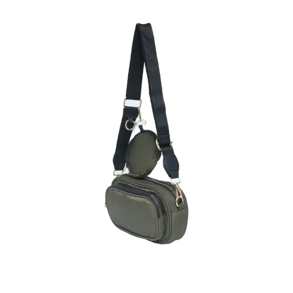 Parachte sling bag with small pouch