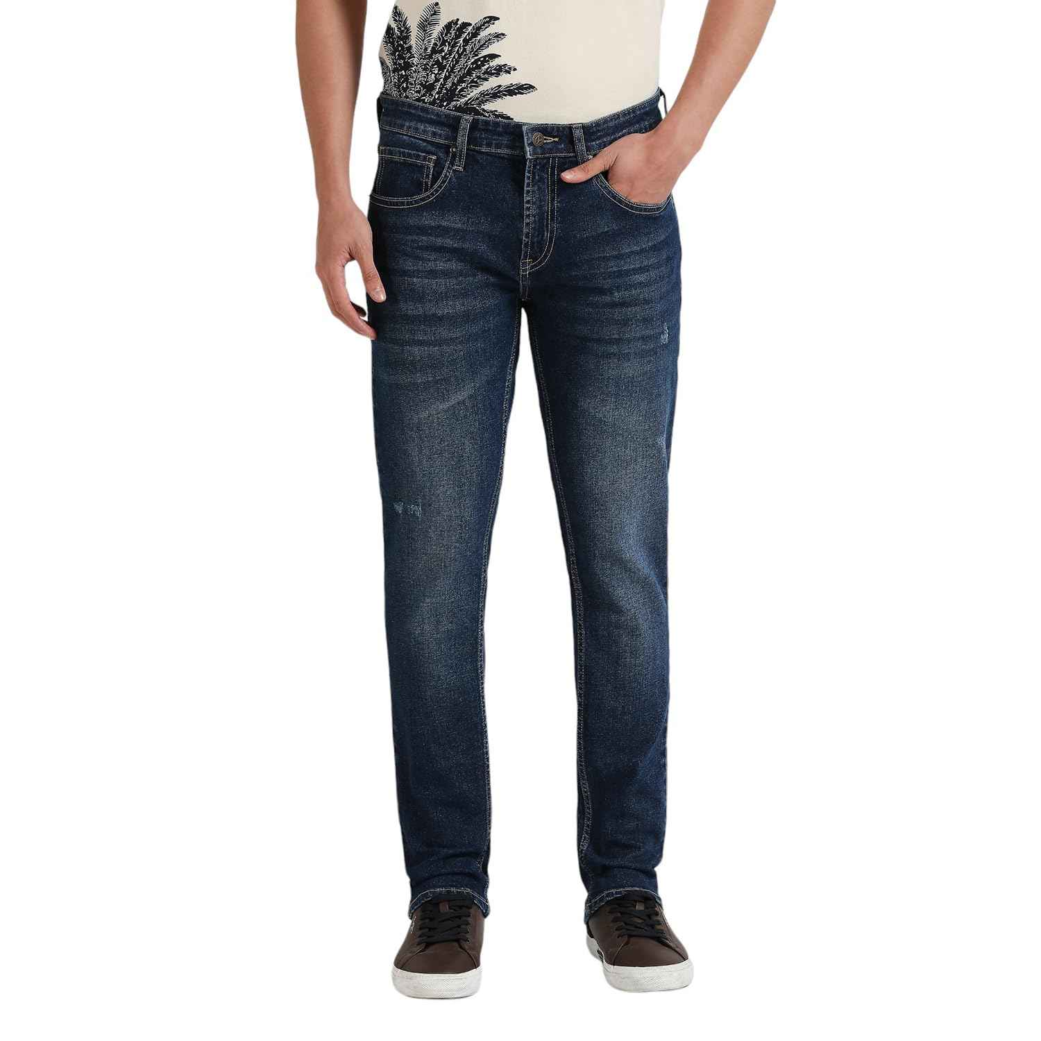 Pepe Jeans Men's Slim Jeans (PM207933Q03100038_Blue SaumyasStore