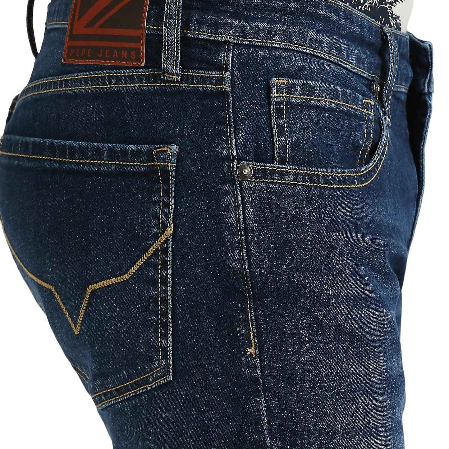 Pepe Jeans Men's Slim Jeans (PM207933Q03100038_Blue SaumyasStore