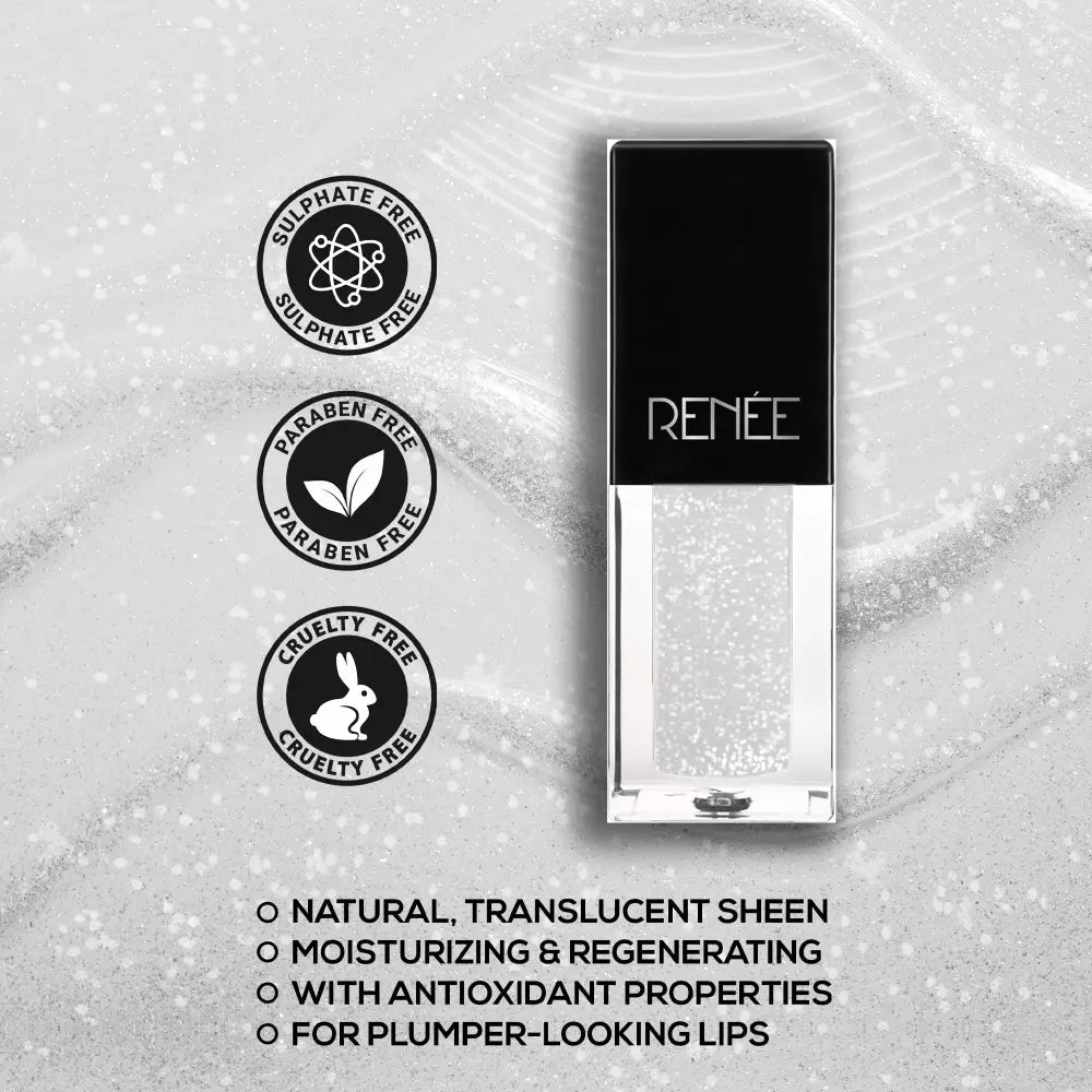 RENEE See Me Shine Lip Gloss - Star Of Frost 2.5ml Non