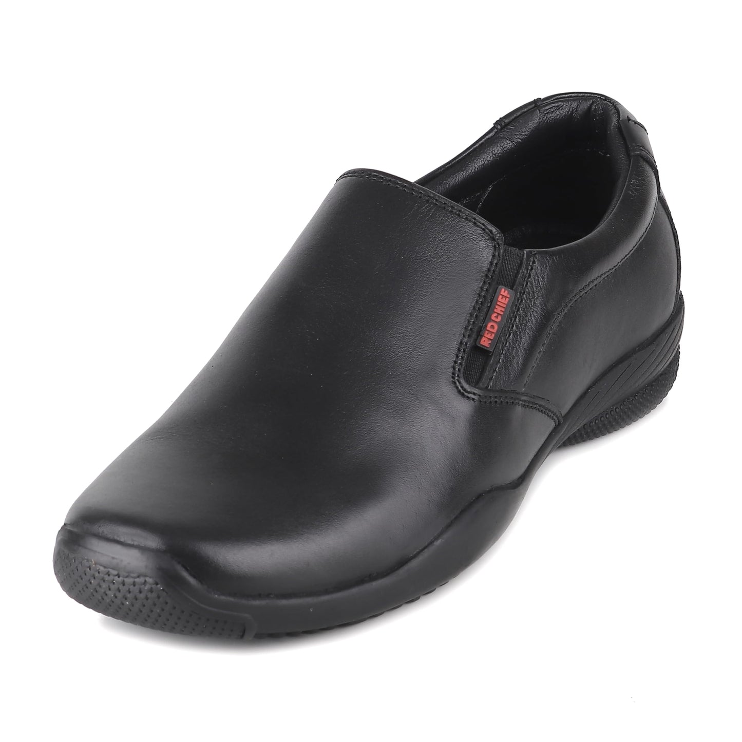 Red Chief Classic Slip On | Men's Formal Shoes for Office | Black | TPR Sole SaumyasStore