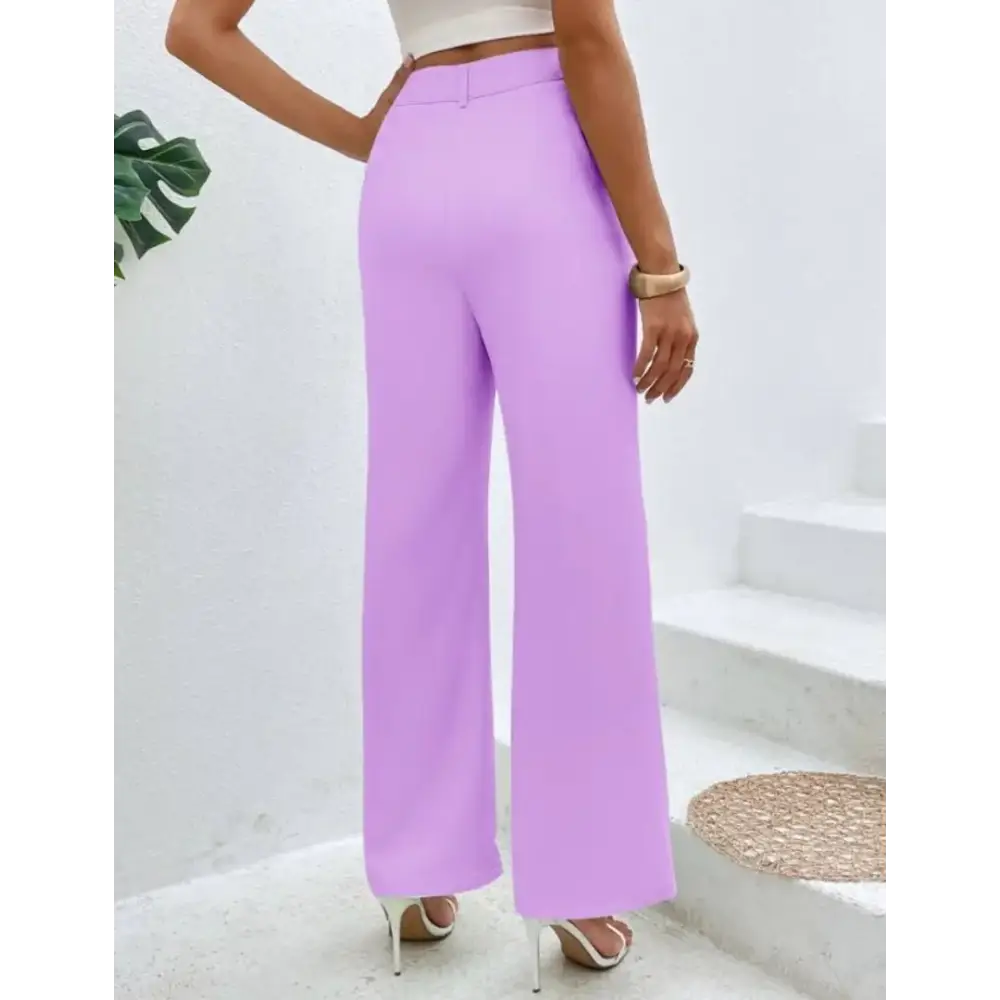 Regular Fit Women Trousers And Pants