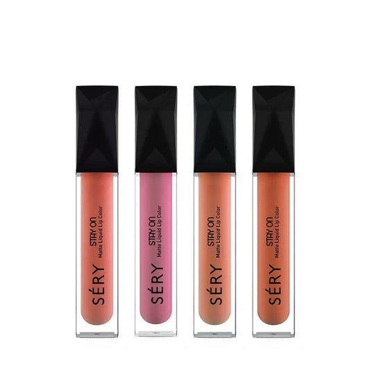 SERY Stay On Matte Liquid Lipstick Highly Pigmented