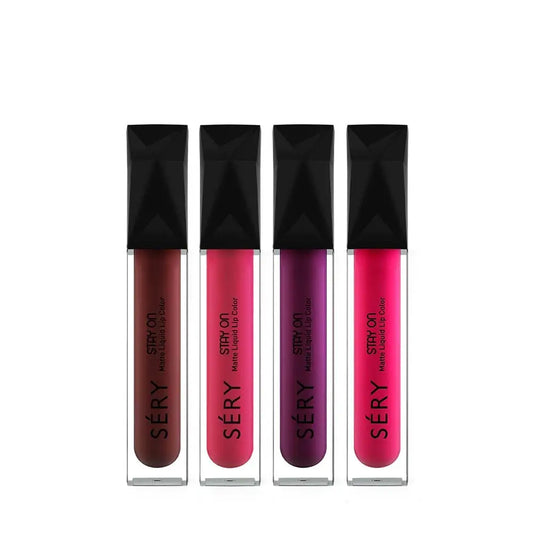 SERY Stay On Matte Liquid Lipstick Highly Pigmented