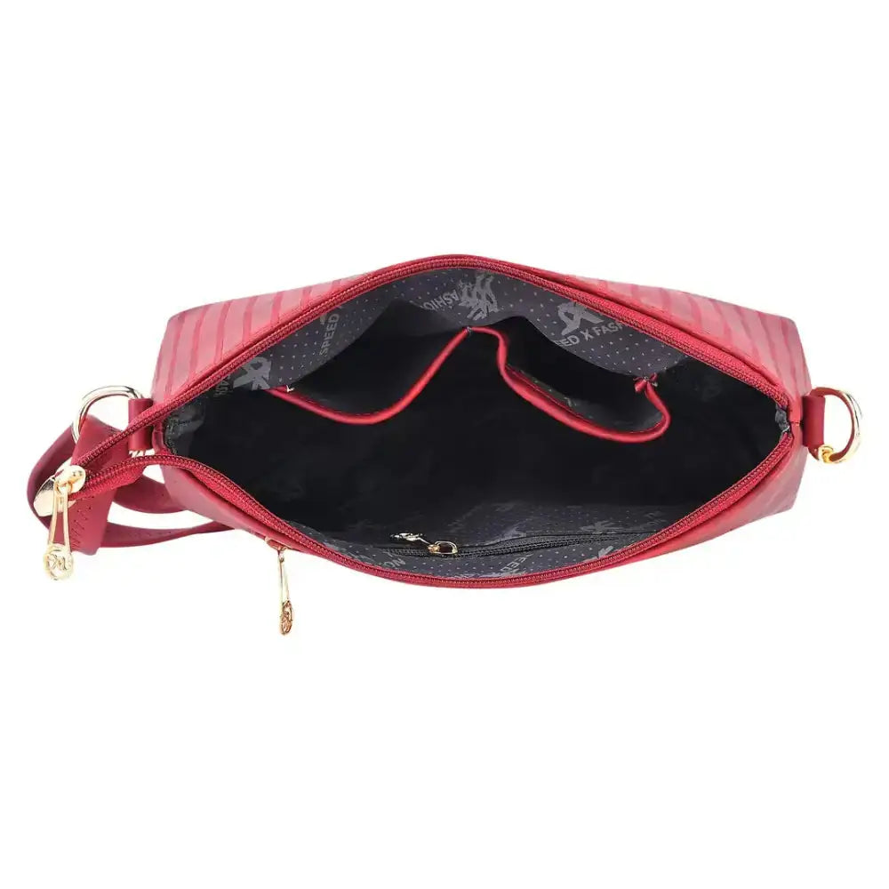 SPEED X FASHION Women's Slingbag (Maroon)