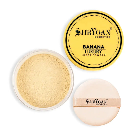 Shryoan Banana Luxury Loose Powder|Oil Control Powder | Make