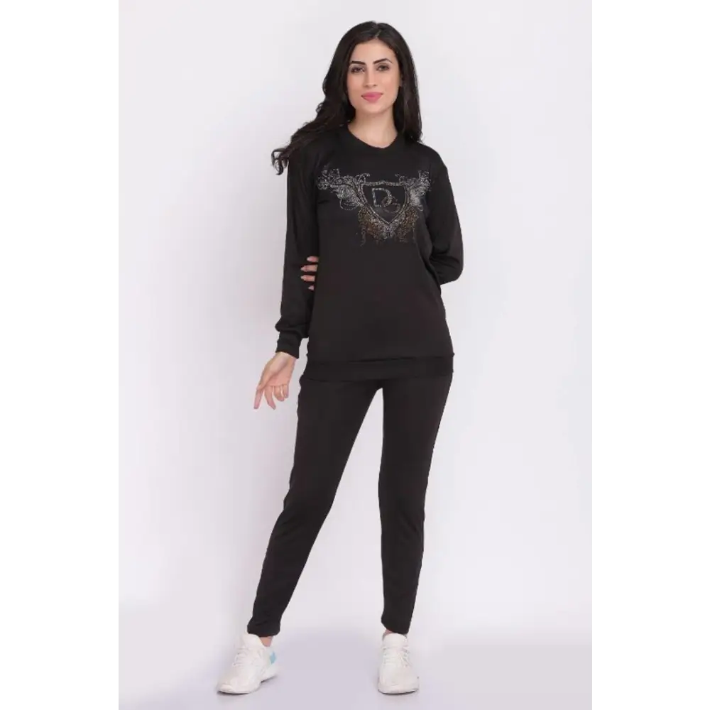 Stylish Cotton Blend Track Suit For Women For All Seasons