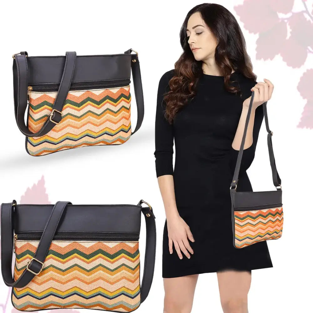 Stylish Multicolor Sling bag Crossbody bag for Girls women