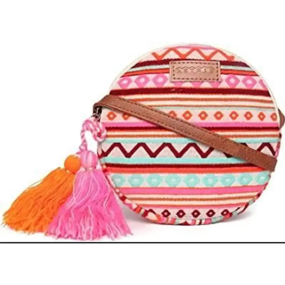 Stylish Multicoloured PU Solid Sling Bags For Women