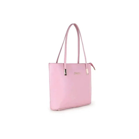 Stylish Pink Synthetic  Handbags For Women