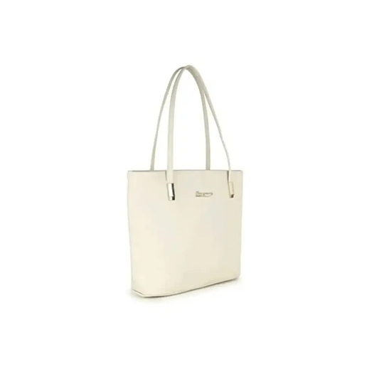 Stylish White Synthetic  Handbags For Women