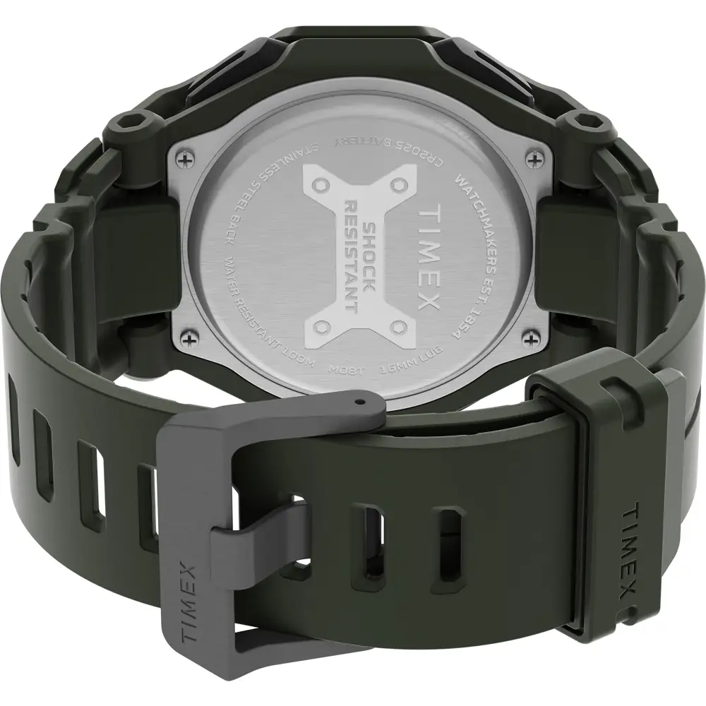 TIMEX 3 Hands Men’s Analog Green Dial Coloured Quartz Watch