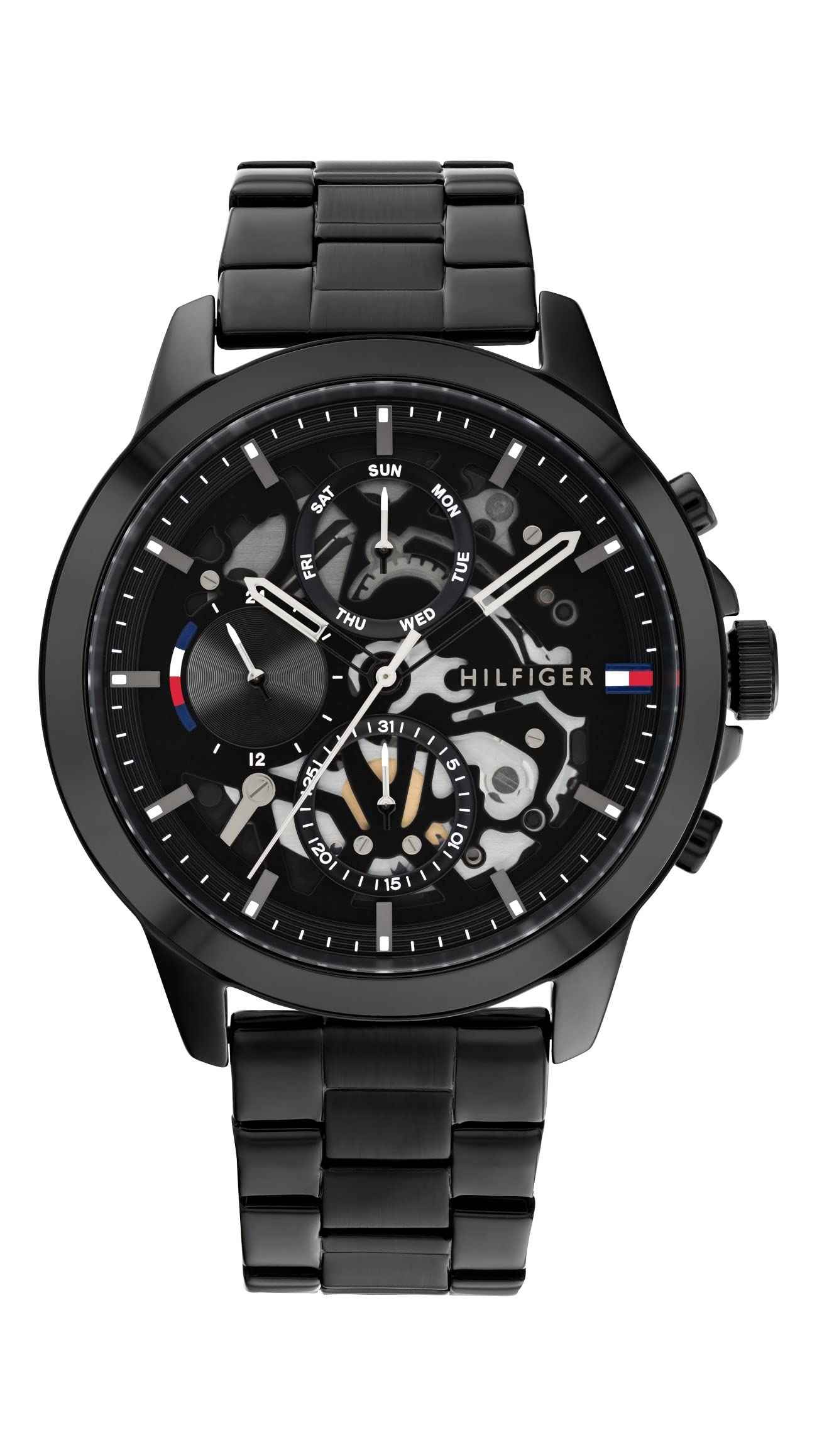 Tommy Hilfiger Men Black Dial Analog Watch-NETH1710478 SaumyasStore