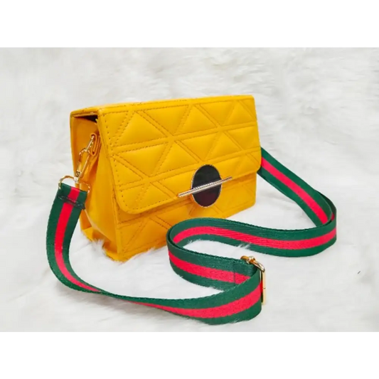 Trendy Stylish PU Sling Bag