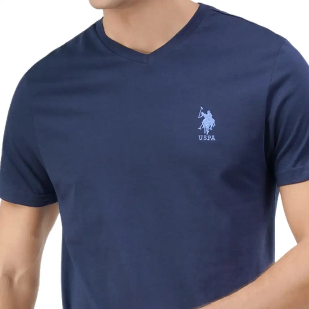 U.S. POLO ASSN. Men’s Regular Fit T-Shirt (I638-PL_Navy M)