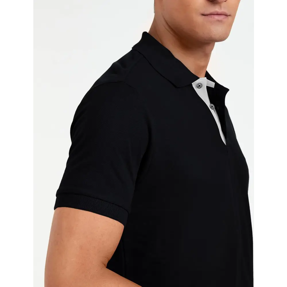 Van Heusen Athleisure Men Polo T-Shirt - 100% Combed Cotton