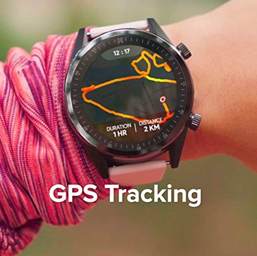 WatchOut Wearables Presents MadGaze : World's First Gesture Controlled & 4G IoT Enabled Smartwatch (Mulberry Silicone) SaumyasStore