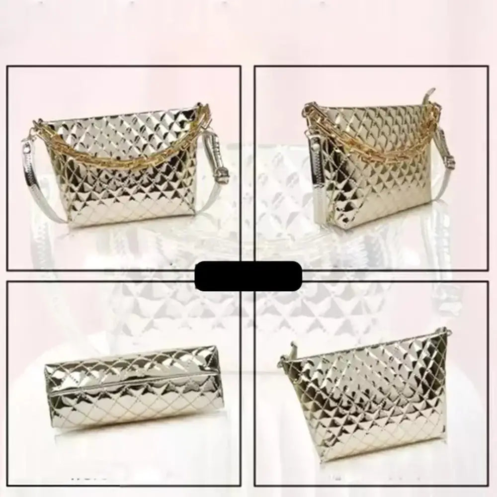 Women Sling bag Golden