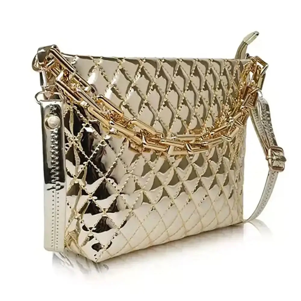 Women Sling bag Golden