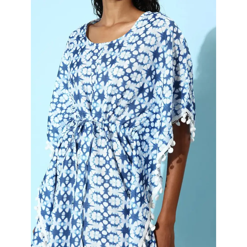 Women Stylish Cotton Blend Kaftan Dress