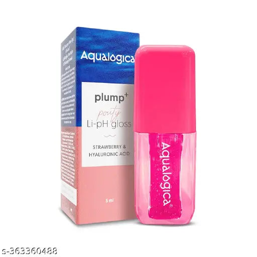 Aqualogica Plump+ Pouty Li pH Glosses - Peach Vanilla 5ml