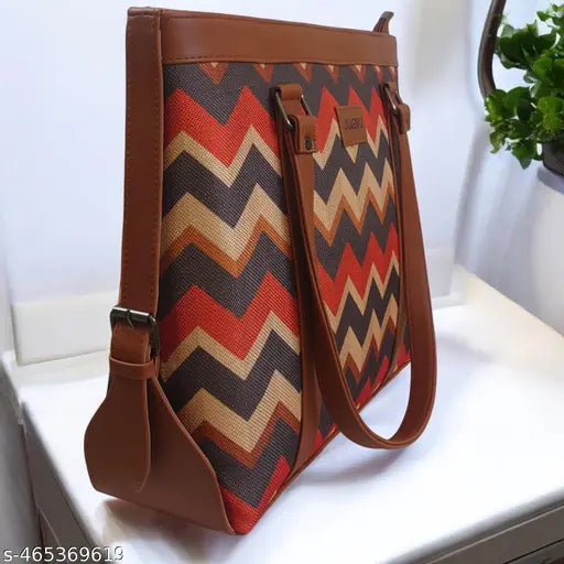 JUGNU Handbag for All Occasion Use Mandala Printed Bag For Women