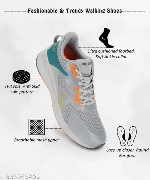 Paragon Eeken KE1216G Comfortable Daily Outdoor Walking Shoes for Men