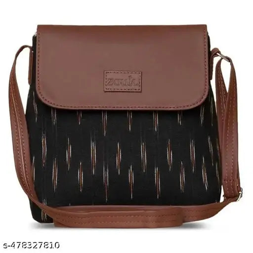 Zouk Ikat GreRe Flap Sling Bag