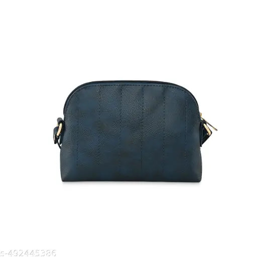 Fastrack Quilted Navy Blue Sling Bag