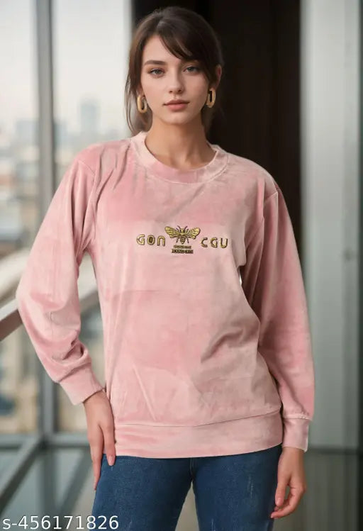 Natural Fashion WOMAN WINTER WEAR SWEATSHIRT | WOMEN TOP SET |  WOMEN SWEATSHIRT SET | WOMEN JOGGER SET