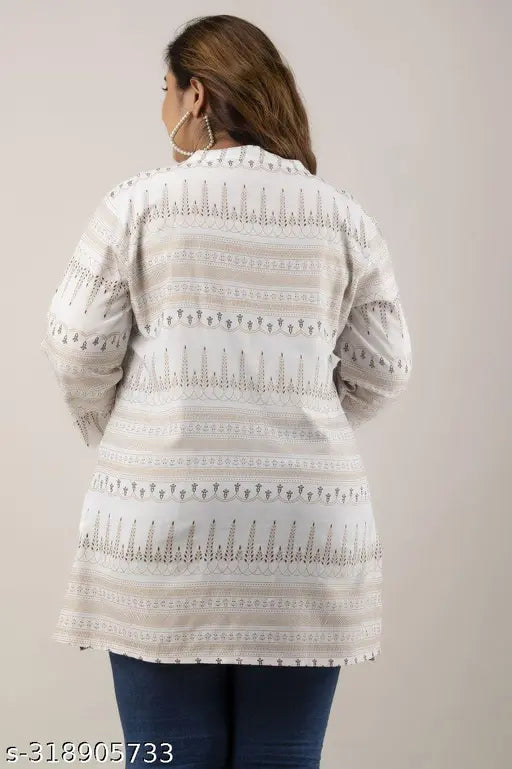 Stylish and Comfortable Plus-Size Rayon Kurti Top/Tunic for Women