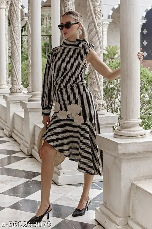 Flattering Crochet Dress